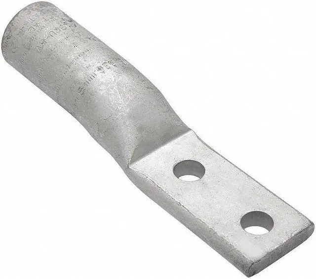 Alt view image 2 of 2 - AL Compression Terminal, 2 Hole, 2/0 AWG