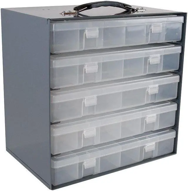Alt view image 2 of 3 - DURHAM MFG 291-95 SUPER-SORTMENT STORAGE CHEST