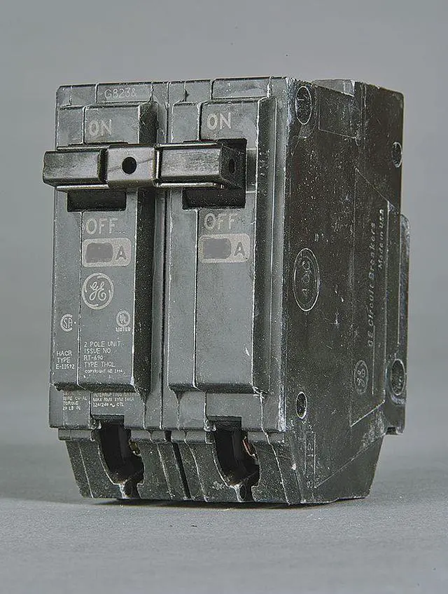 Alt view image 2 of 3 - GE THQL2115HID Molded Case Circuit Breaker, THQL Series, 15A, 2 Pole, 120/240V