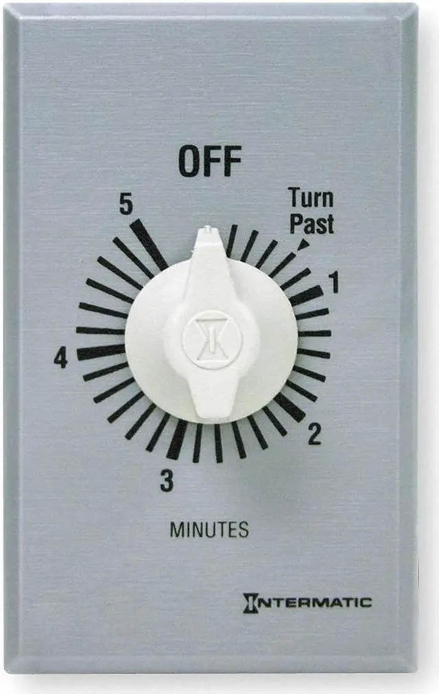 Alt view image 2 of 3 - INTERMATIC FF5M Timer,Spring Wound