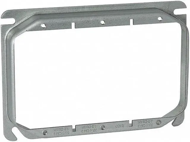 Main image of RACO 793 Mud Ring, 3 Gangs, Steel, Floor Box Type