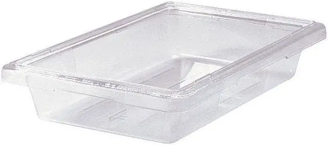 Alt view image 2 of 8 - RUBBERMAID COMMERCIAL FG330700CLR Food Box, 8 qt., Clear