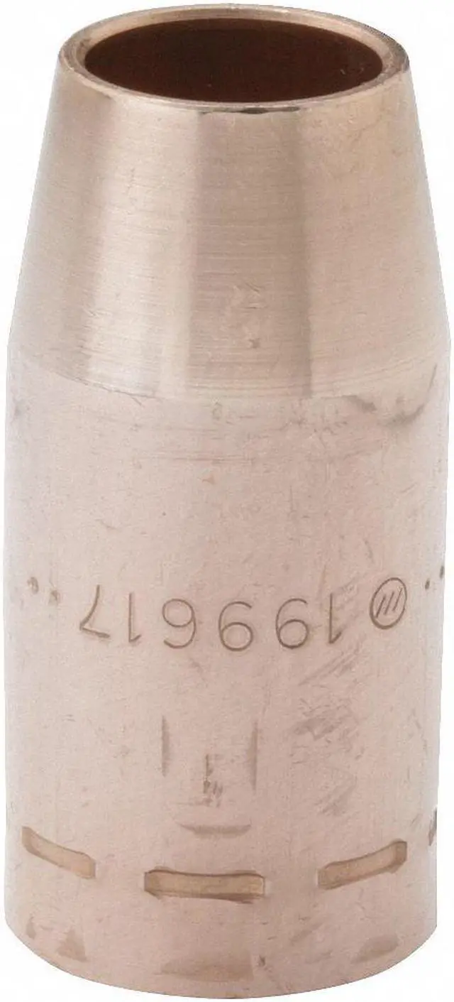 Alt view image 3 of 4 - MILLER ELECTRIC 199617 Nozzle,Straight,Orifice,3/4