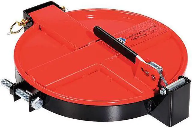 Main image of PIG DRM167-RD PIG Latching Drum Lid, 21inLx15inWx4-3/8inH