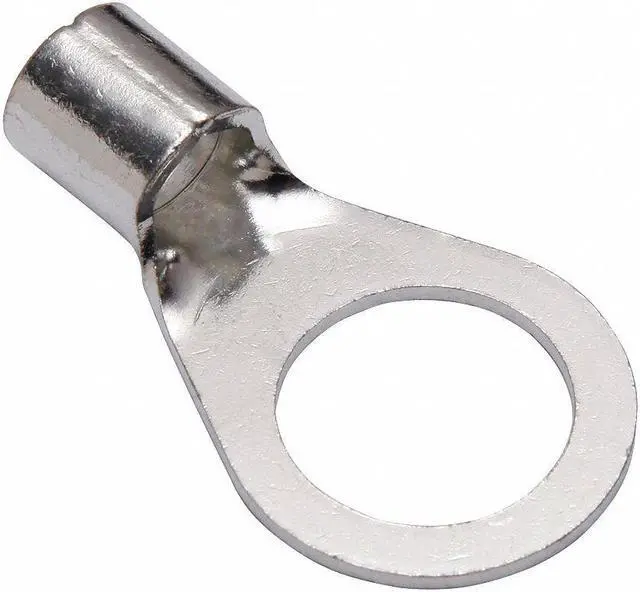 Alt view image 4 of 4 - BURNDY YAD2CM20E34 One-Hole Compression Lug, 2 AWG Max, 3/4 in Stud, Long