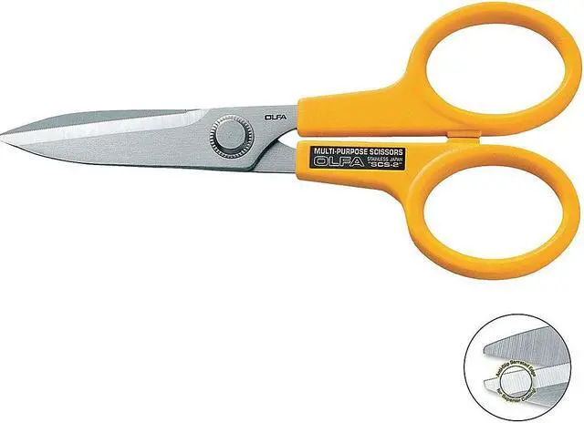 Alt view image 2 of 6 - OLFA SCS-2 Industrial,Industrial Shears,7 In. L