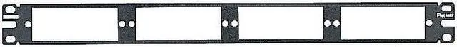 Main image of PANNET CFAPPBL1 Patch Panel,48 Ports,Flat Fiber,Rack,1RU