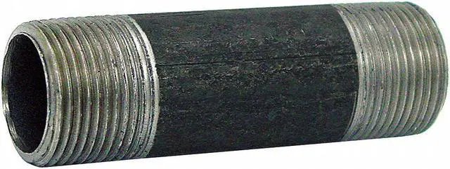 Alt view image 3 of 3 - BECK 0330034604 1-1/2" x 6-1/2" Black Pipe Nipple Sch 40
