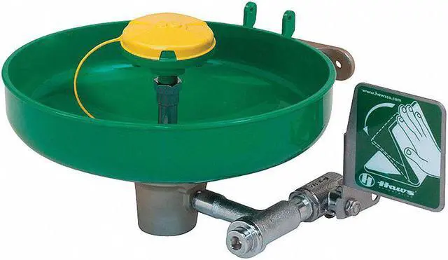 Alt view image 5 of 6 - HAWS 7260B-7270B Plumbed Eyewash, Wall Mount, Plumbed, 7 in H., 14 1/2 in W