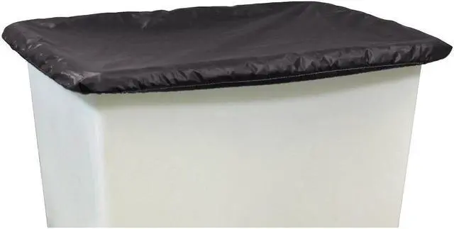 Alt view image 2 of 2 - ROYAL BASKET TRUCKS G10-KKX-VCN Vinyl Cover,10 Bu,Black