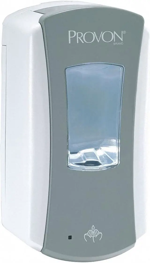 Alt view image 2 of 4 - Dispenser, 1200 mL, Dark Grey/White