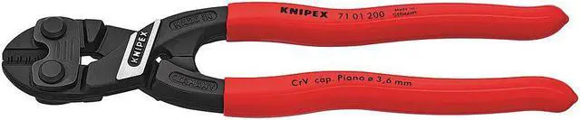 Alt view image 2 of 5 - KNIPEX 71 01 200 8" Knipex Cobolt Compact Bolt Cutter, Plastic Grip