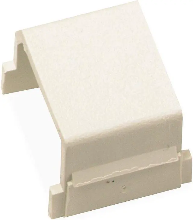 Alt view image 2 of 3 - HUBBELL PREMISE WIRING SFB10 Hubbell Snap-Fit, Keystone, Blank, Office White,