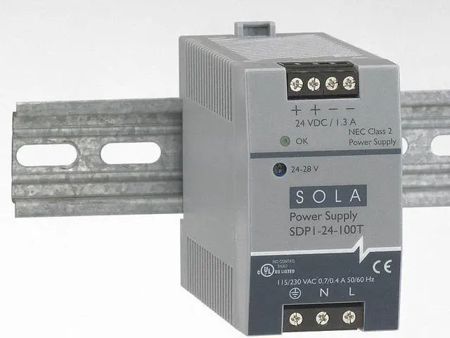 Alt view image 3 of 4 - SOLAHD SDP148100T DC Power Supply, 85/264V AC, 48/56V DC, 50 W, 1 A, DIN Rail