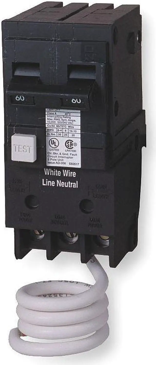 Alt view image 3 of 3 - SIEMENS QF240A Miniature Circuit Breaker, QF Series, 40A, 2 Pole, 120/240V AC,