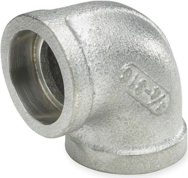 Main image of ZORO SELECT 4307004320 2" Socket Weld SS 90 Degree Elbow