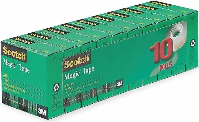 Alt view image 4 of 11 - Scotch-brite Scotch Magic Tape Value Pack MMM810P10K