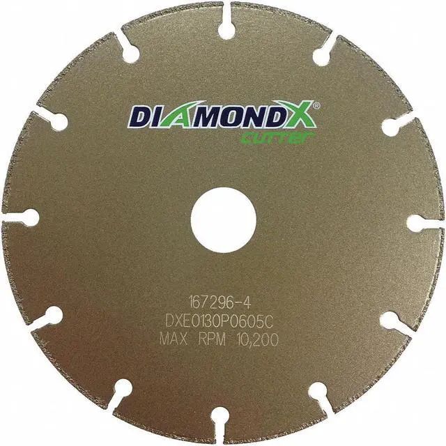 Alt view image 2 of 3 - DIAMOND VANTAGE DXE0130P03053 CutOff Wheel, 3"x1/2"x1/4", 25000rpm, PK5