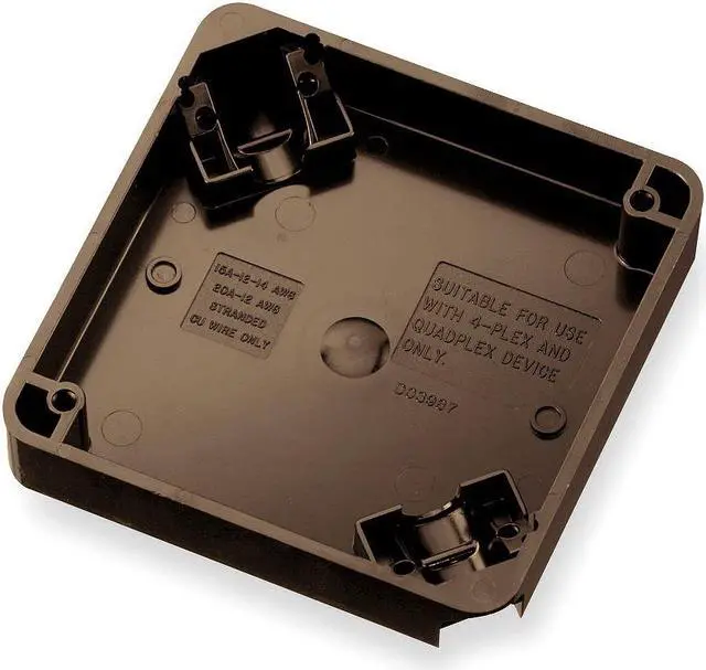 Alt view image 3 of 3 - HUBBELL WIRING DEVICE-KELLEMS HBL4PB PLEX Accessory, Polycarbonate, Portable