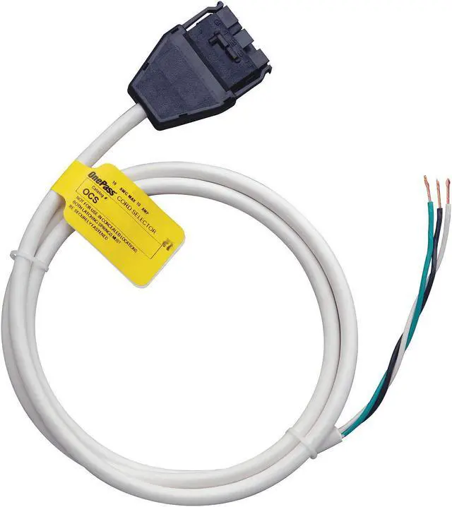 Alt view image 2 of 2 - LITHONIA LIGHTING OCS 480 05 WH M35 Circuit Selector,OnePassOCS,480V,5FT