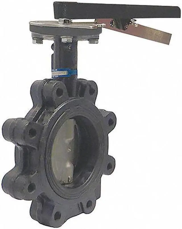 Alt view image 2 of 2 - MILWAUKEE VALVE ML222V 6 Butterfly Valve,Lug,6 In,CI,Viton Liner