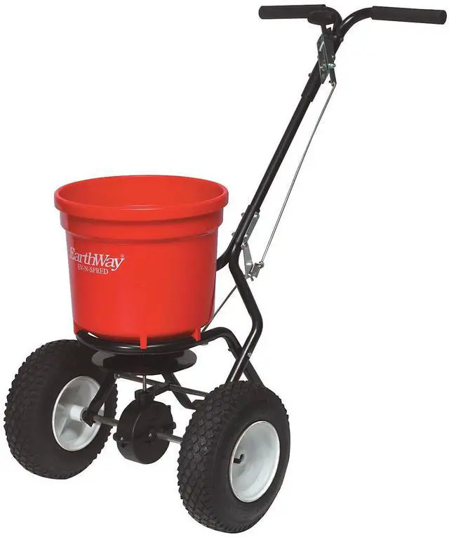 Alt view image 3 of 3 - Broadcast Spreader, 50 lb., Pneumatic