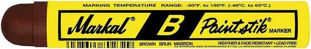 Main image of MARKAL 80229 Paint Marker 11/16" Tip, Brown