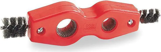 Alt view image 2 of 3 - RIDGID 34142 Fitting Brush, 7 1/2 in L Handle, 1-1/4 in L Brush, Silver,