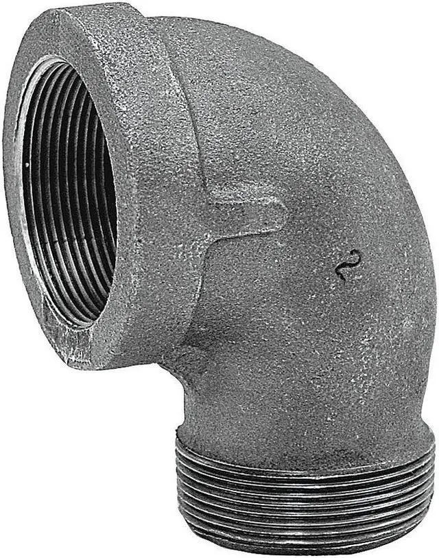 Alt view image 3 of 3 - ANVIL 0310019005 Malleable Iron 90 Degree Reducing Street Elbow Class 150