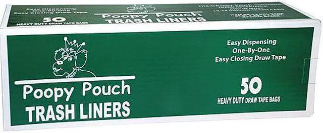 Main image of POOPY POUCH PP-13GAL-BAGS Pet Waste Bags, 13 gal., 1.5 mil