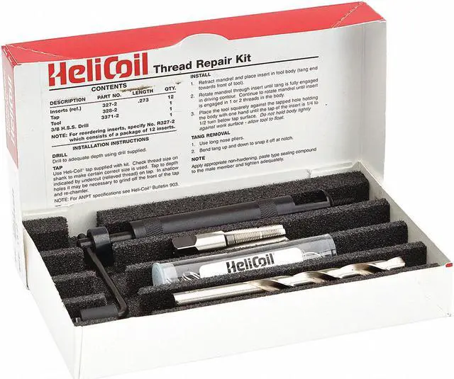 Main image of STANLEY ENGINEERED FASTENING 5402-7 Free-Running Helical Insert Repair Kit,