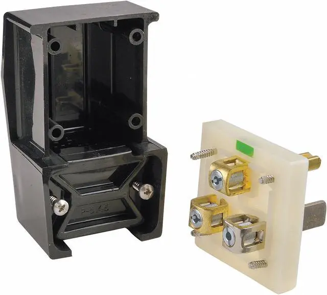 Alt view image 2 of 3 - HUBBELL WIRING DEVICE-KELLEMS HBL9361 Straight Blade Plug, 5-50P, 50 A, 125V