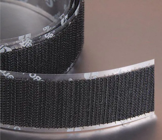 Alt view image 2 of 2 - VELCRO BRAND 190940 3/4" W x 75' L Hook Black Reclosable Adhesive Fastener Roll