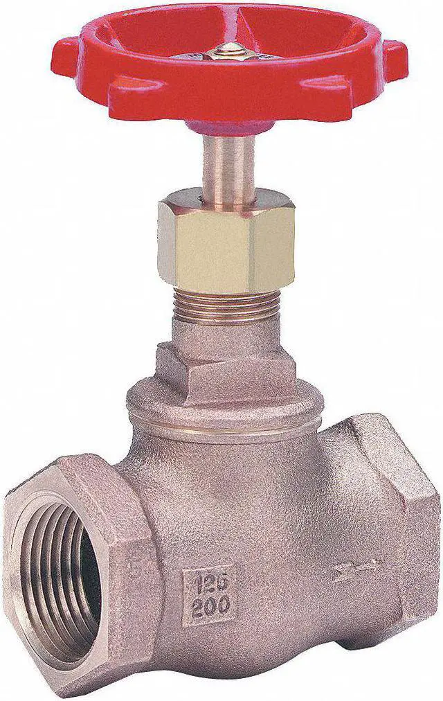 Main image of MILWAUKEE VALVE 502 3/4 Globe Valve,Class 125,3/4 In.