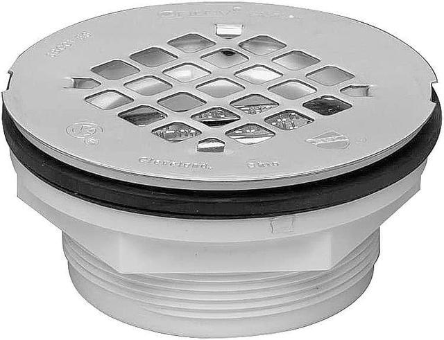 Alt view image 5 of 9 - OATEY 42097 Strainer Shower Drain, PVC, 2", Solvent-Weld