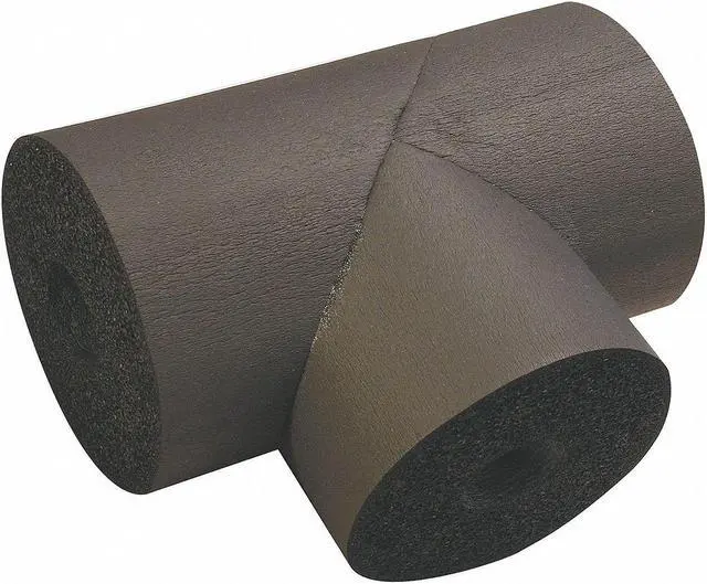Main image of K-FLEX USA 801-T-068448 4-1/2" x 1-1/4" Elastomeric Tee Pipe Fitting