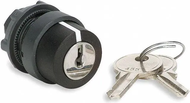 Main image of SCHNEIDER ELECTRIC ZB5AG6 Non-Illum Selector Swtch,22mm,2 Pos,Keyd
