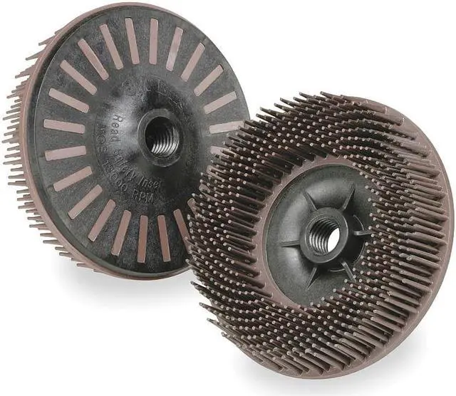 Alt view image 3 of 3 - SCOTCH-BRITE 61500189164 Bristle Disc,4.5 In Dia,3/4 In Trim,36G