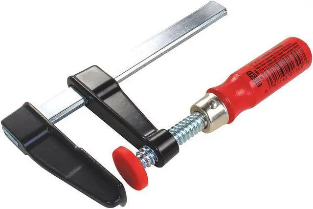 Alt view image 4 of 5 - BESSEY LM2.004 4 in Clamp Wood Handle and 2 in Throat Depth