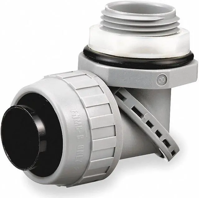 Main image of HUBBELL WIRING DEVICE-KELLEMS PS0509NGY Conduit Fitting Connector, 1/2 in,