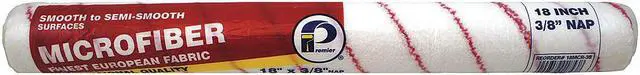 Main image of PREMIER 18MCR-38 18" Paint Roller Cover, 3/8" Nap, Microfiber