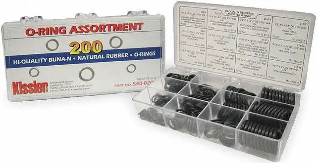 Alt view image 2 of 2 - KISSLER & CO 540-0201 Assorted O-Ring Kit, For Most Faucets