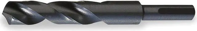 Main image of CHICAGO-LATROBE 52462 118 Degree Silver & Deming Drill with 1/2 Reduced Shank