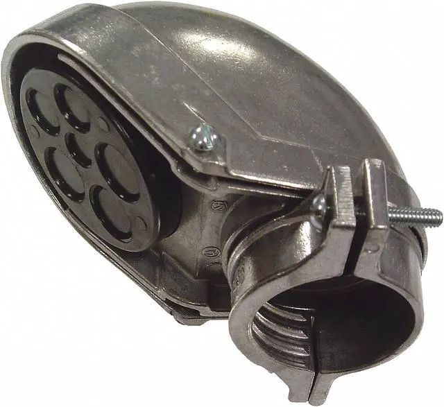 Main image of RACO 2408 EMT/IMC Cap, 2 in, Snap-On, Aluminum, Plain, Natural