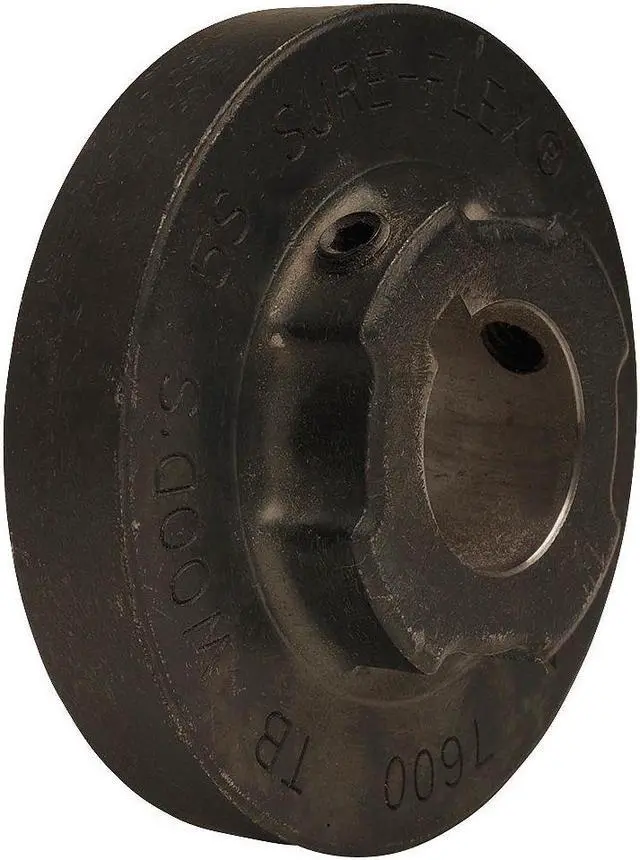 Main image of TB WOOD'S 6J34 Sure-Flex Sleeve Coupling Flange, 6J, Bore 3/4"
