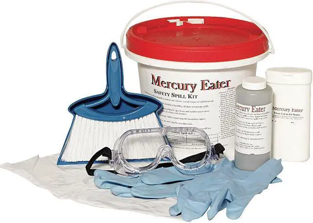 Alt view image 2 of 3 - MERCURY EATER 3900-001 Mercury Spill Kit,128 oz.