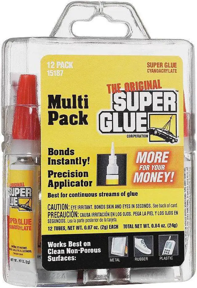 Alt view image 2 of 3 - Super Glue Corp. 15187 Super Glue Multi Pack- Pack of 6
