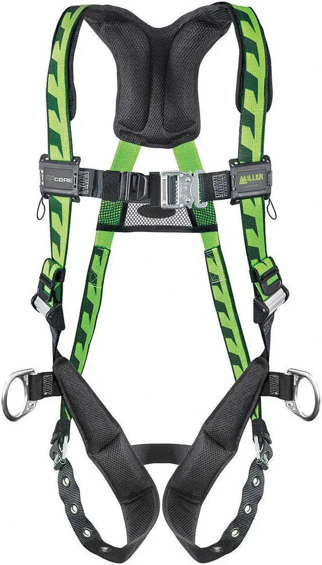 Alt view image 3 of 3 - HONEYWELL MILLER AC-TB-D2/3XL Full Body Harness, Vest Style, 2XL/3XL,