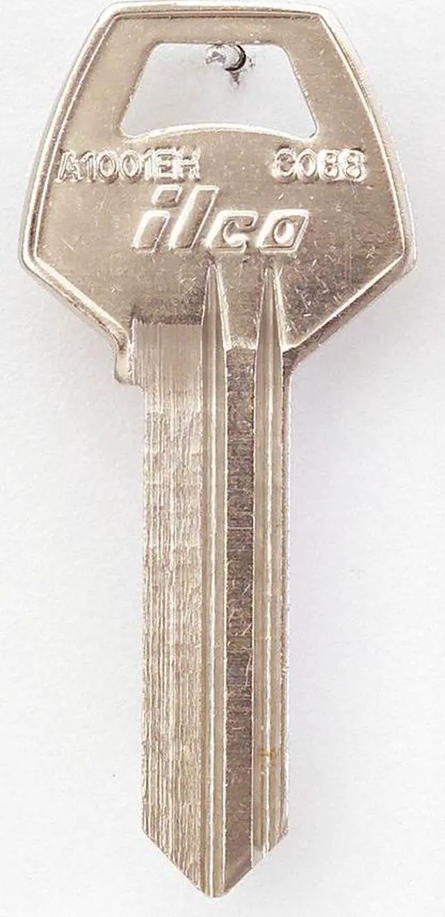 Alt view image 2 of 2 - Key Blank, Brass, Type CO88, PK 10