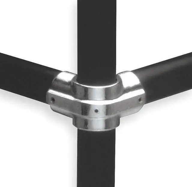 Main image of HOLLAENDER 11E-8 Structural Pipe Fitting, Side Outlet Tee-E, Aluminum, 1.5 in